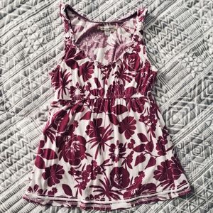 Floral Empire Waist Tank